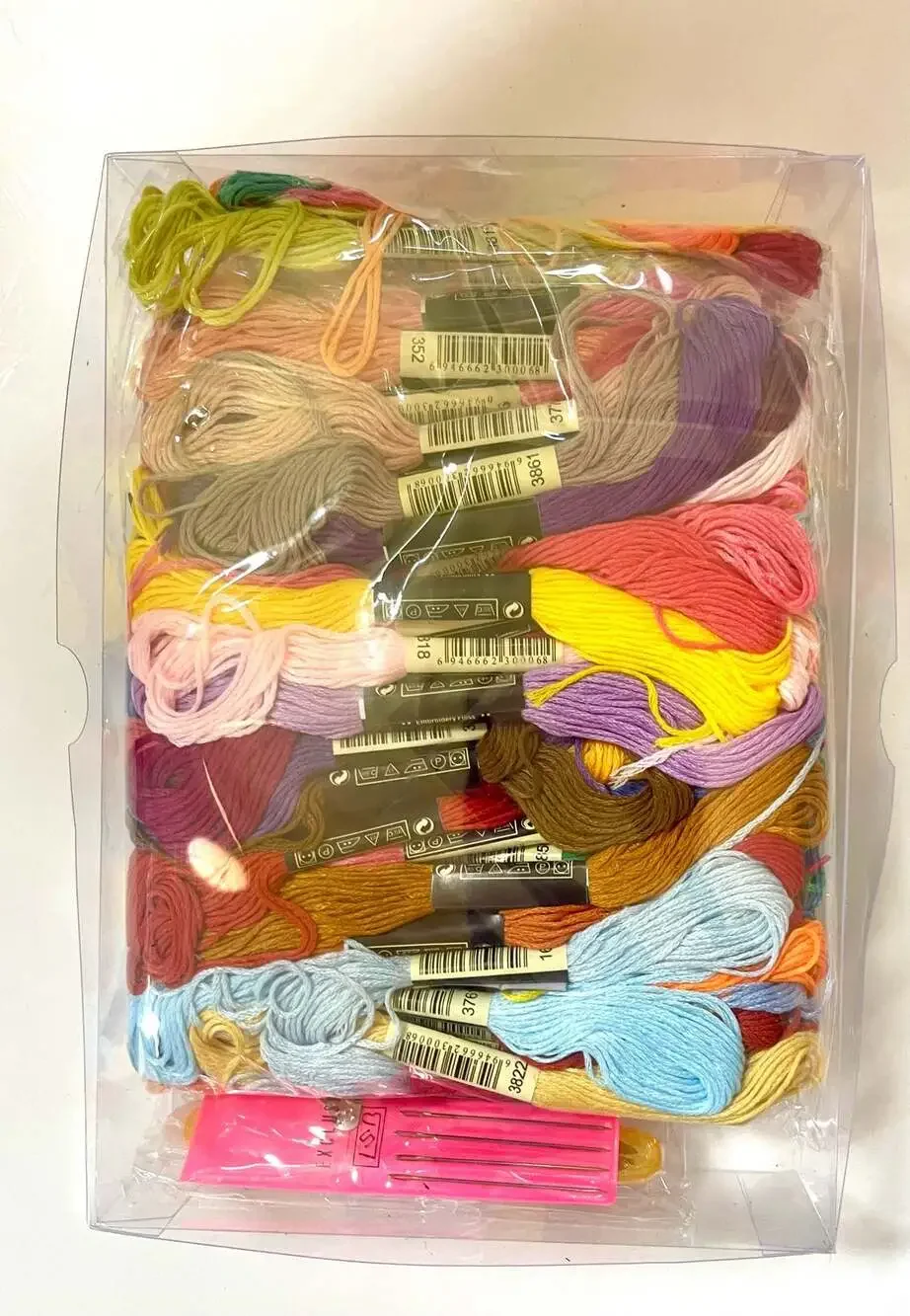 Athena's Elements Embroidery Floss Best Value Pack with 110 Floss Skeins and Acc